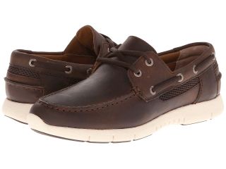 Sebago Kingsley Two Eye Mens Shoes (Brown)