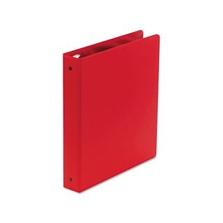 Wilson Jones Basic Vinyl Round 1.5 inch Capacity Red Ring Binder (pack Of 12) (RedDimensions: 2 inches x 10.4 inches x 11.6 inches )