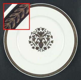 Taylor, Smith & T (TS&T) Heirloom Dinner Plate, Fine China Dinnerware   Gold Lau
