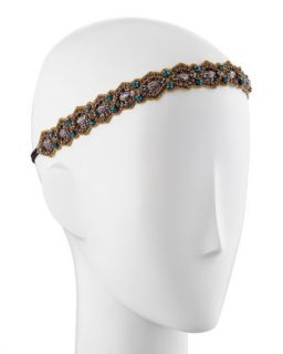 Metallic Crystal Rhombus Headband