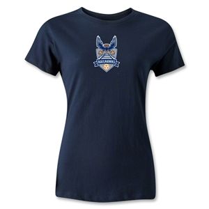 hidden Carolina Railhawks Womens T Shirt (Navy)