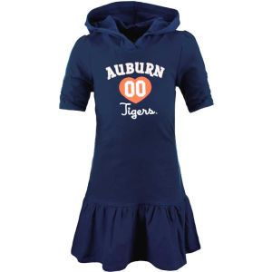 Auburn Tigers NCAA Girls Drop Waist Hooded Dress