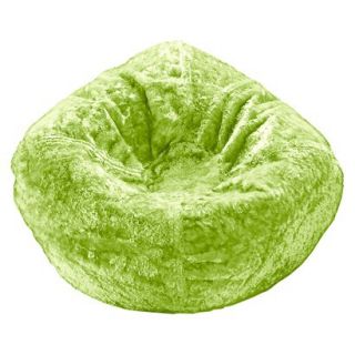 Bean Bag Chair: Chenille Bean Bag Chair   Lime