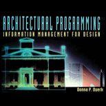 Architectural Programming  Information Management for Design
