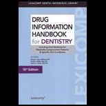 Drug Information Handbook for Dentistry 12 13