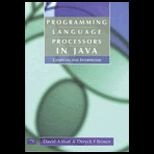 Programming Language Processors in Java