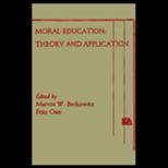 Moral Education Theory and Application