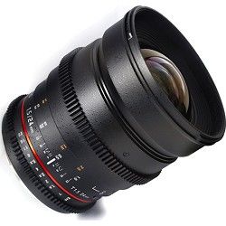Samyang 24mm T1.5 Cine ED UMC Wide Angle Lens for Nikon VDSLR