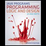 Java Programs to Accompany Farrell: Prog. Log. and Des