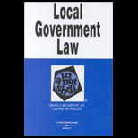 Local Government Law in a Nutshell
