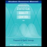 Introduction to Statistical Quality Control    Student Resource Manual