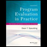 Program Evaluation in Practice Core Concepts and Examples for Discussion and Analysis