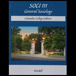 Soci 111: General Sociology  (Custom)