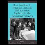 Best Practices in Teaching Statistics and Research Methods in the Behavioral Sciences   With CD