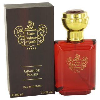 Grain De Plaisir for Men by Maitre Parfumeur Et Gantier EDT Spray 3.3 oz