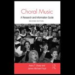 Choral Music Research and Information Guide