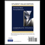 Corporate Finance   Student Value Edition (Loose)
