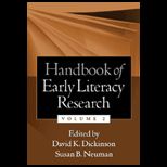 Handbook of Early Literacy Research, Volume 2
