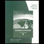 Contemporary Precalculus   Student Solution Manual