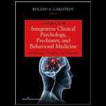 Handbook of Integrative Clinical Psychology, Psychiatry, and Behavioral Medicine Perspectives, Practices, and Research
