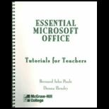Essential Microsoft Office for PC Tutorial for Tchrs.