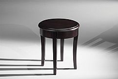 Classic Modern End Table in Brazilian Cherry Veneers and Solids with
