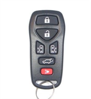 2008 Nissan Quest Keyless Entry Remote w/2 Power Side Doors   Used