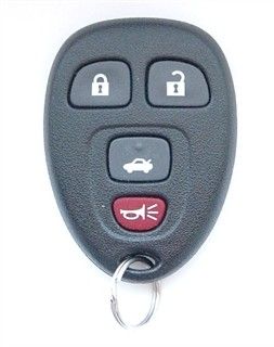 2012 Chevrolet Malibu Keyless Entry Remote