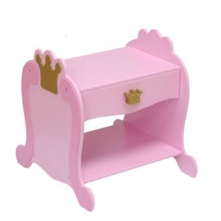 Kids Accent Table: Kidkraft Princess Toddler Table Shelf   Pink/Purple