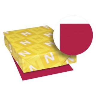 Neenah Paper Astrobrights Colored Paper, 24 lb   Red (500 Sheets Per Ream)
