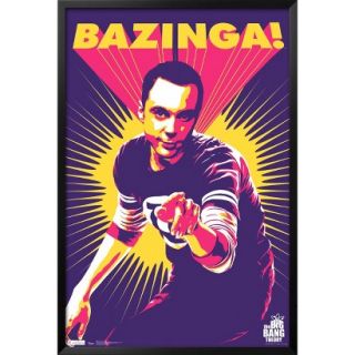 Art   Big Bang Theory   Sheldon Framed Poster