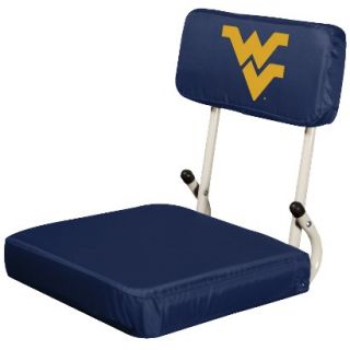 Logo West Virginia Hard Back Stadium Seat   M