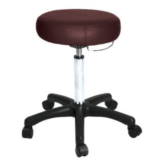 Massage Chair: Ironman Rolling Massage Stool   Burgundy