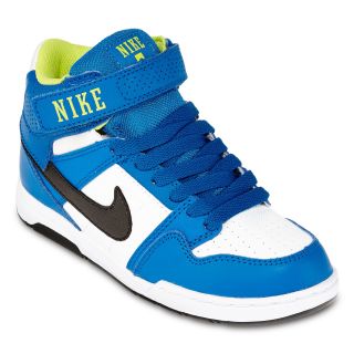Nike Mogan Mid 2 Grade School Boys Skate Shoes, Blue, Boys