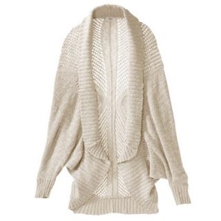 Mossimo Supply Co. Juniors Plus Size Open Sweater   Cream 1