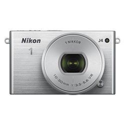 Nikon 1 J4 Mirrorless Digital Camera with 10 30mm Lens   Silver