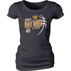 LSU Tigers Blue 84 2013 Womens Basketball March Madness Barnstorm T Shirt