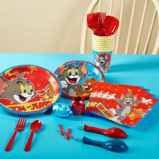 Tom and Jerry Party Pack for 16   Multicolor