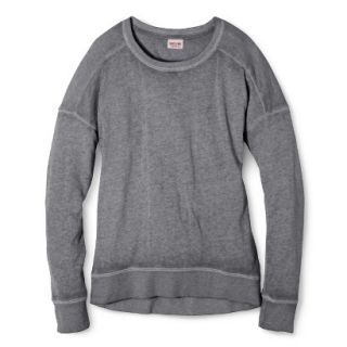 Mossimo Supply Co. Juniors Crew Neck Sweatshirt   Essential Gray L(11 13)