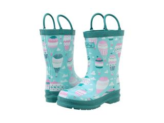 Hatley Kids Rain Boots Girls Shoes (Blue)