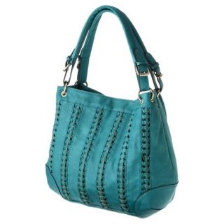 Mossimo Braided Weave Hobo Handbag   Blue