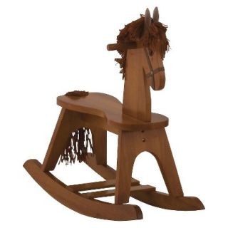 Kids Rocking Chair: Stork Craft Rocking Horse, Cognac