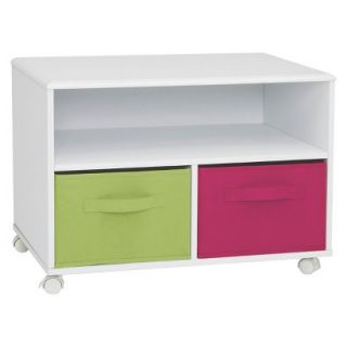 Toy Chest: 4D Concepts Zany TV Cart   White