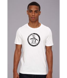 Original Penguin Circle Logo Tee Mens T Shirt (White)