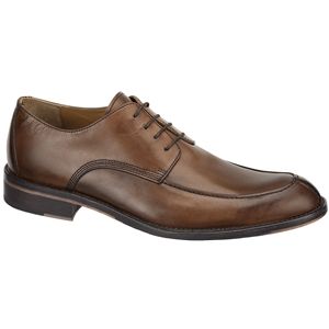 Johnston & Murphy Mens Hartley Y Moc Lace Up Brown Shoes, Size 9 W   15 1786
