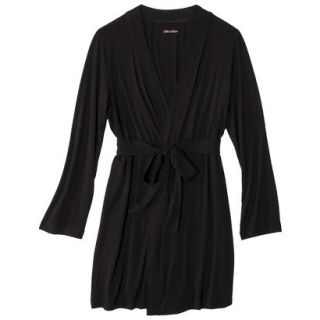 Xhilaration Juniors Fluid Knit Robe   Black L(11 13)/XL(15 17)