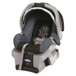 Infant Car Seat: Graco SnugRide Classic Connect, Grey/White (Viceroy)