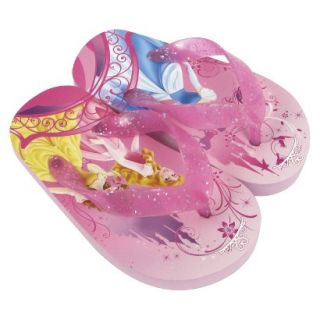Toddler Girls Disney Princesses Flip Flop Sandals   Pink 11
