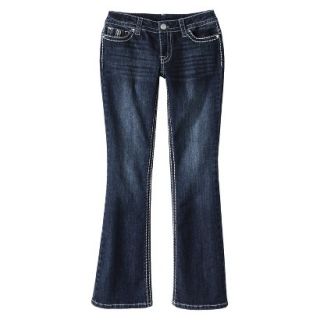 Paisley Sky Womens Bootcut Denim   Dark Wash 6