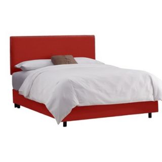 Skyline Twin Bed: Skyline Furniture Arcadia Nailbutton Border Linen Bed  